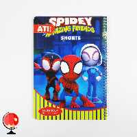 دفتر مشق 50 برگ سیمی طرح اسپایدی آتی