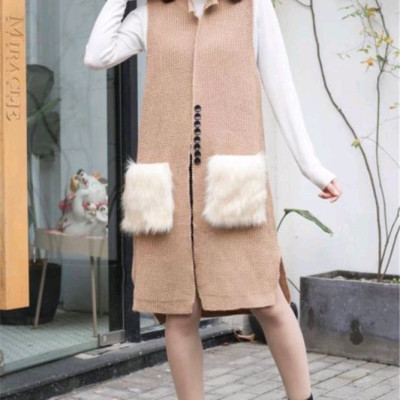 بافت مانتویی وارداتی جیب خز