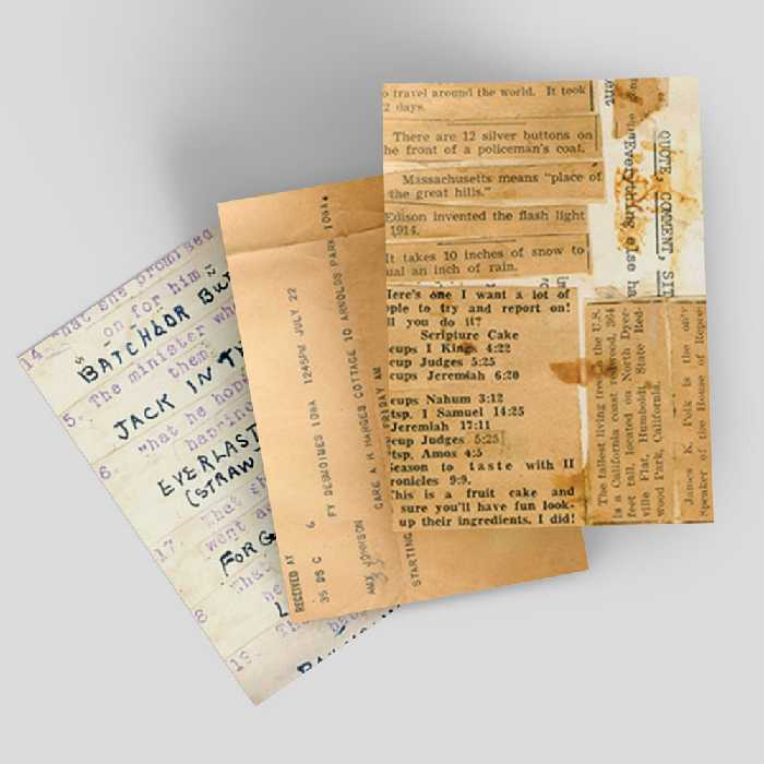 کاغذ اسکرپ بوک (160 برگه) - طرح نوشته انگلیسی