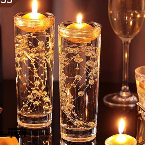 شمع کریستالی 10 سانتی