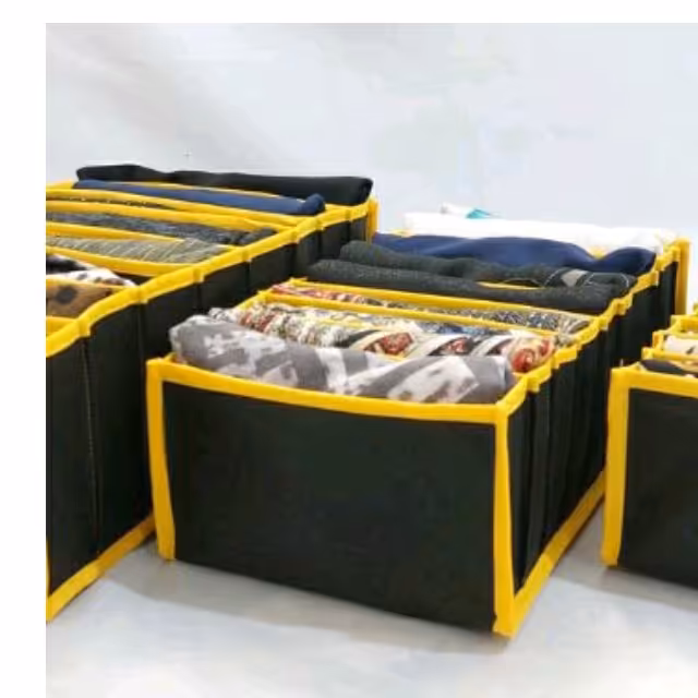 نظم دهنده لباس سایز 6ابعاد (عرض 30 ارتفاع 25 طول 38)جنس تضمینی مناسب کمد کشو در سایزهای مختلف دوخت دقیق 