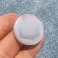 نگین عقیق سلیمانی یخی