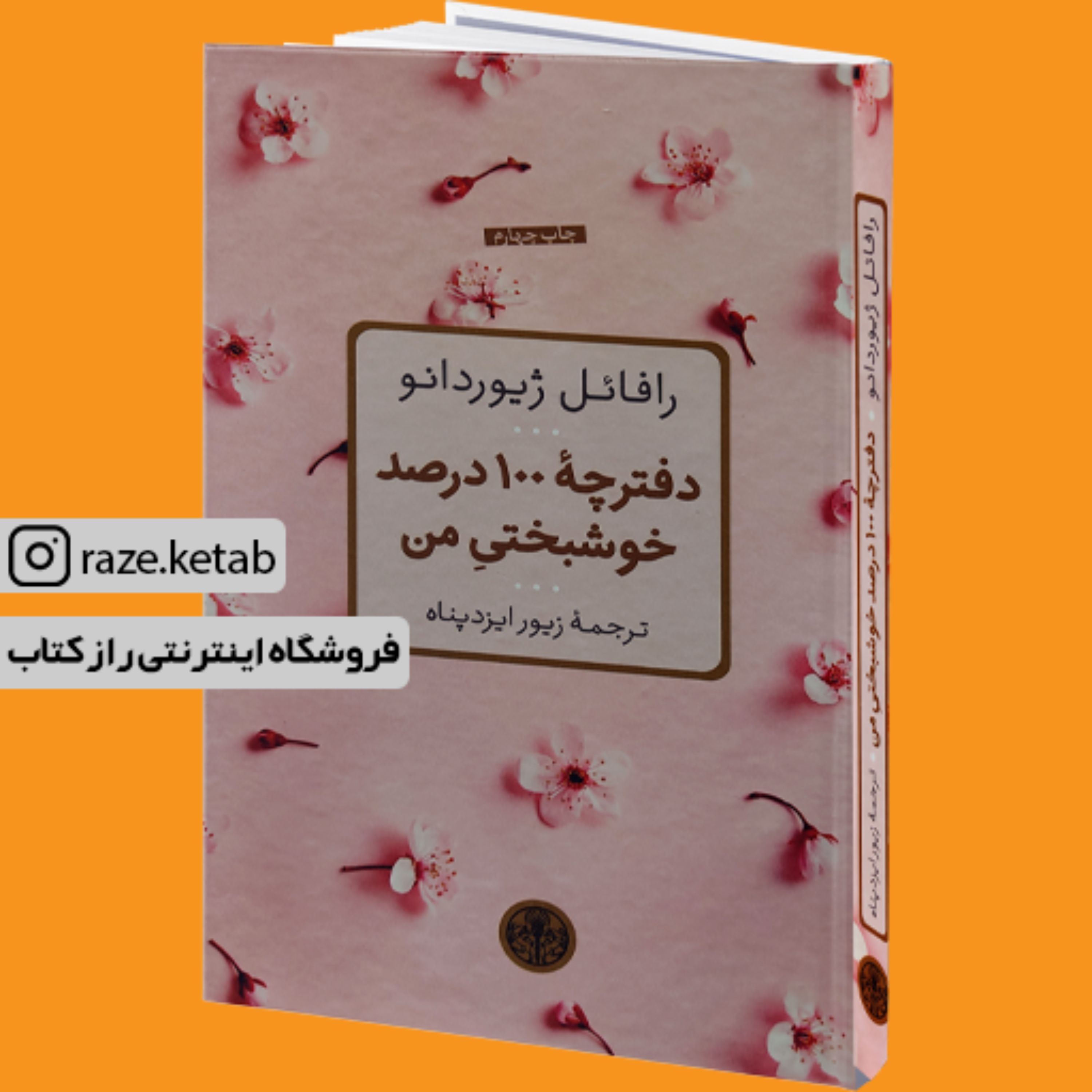 کتاب دفترچه 100 درصد خوشبختی من (رافائل ژیوردانو) (انتشارات کتاب پارسه)
