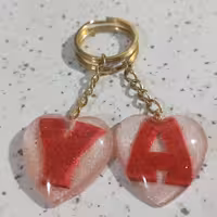 جاسوئیچی قلب دوقلو  حروف ست دوتایی  اکلیلی