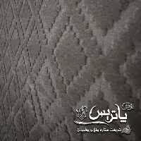 فرش پاتریس  فرش گلیم مدرن 400شانه طرح توسکا طوسی  قالیچه 4متری