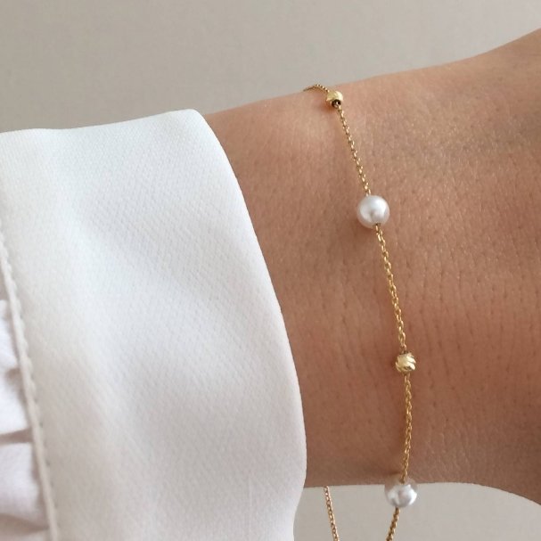 دستبند حدیدومروارید