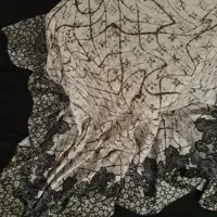 روسری نخی طرح ال وی