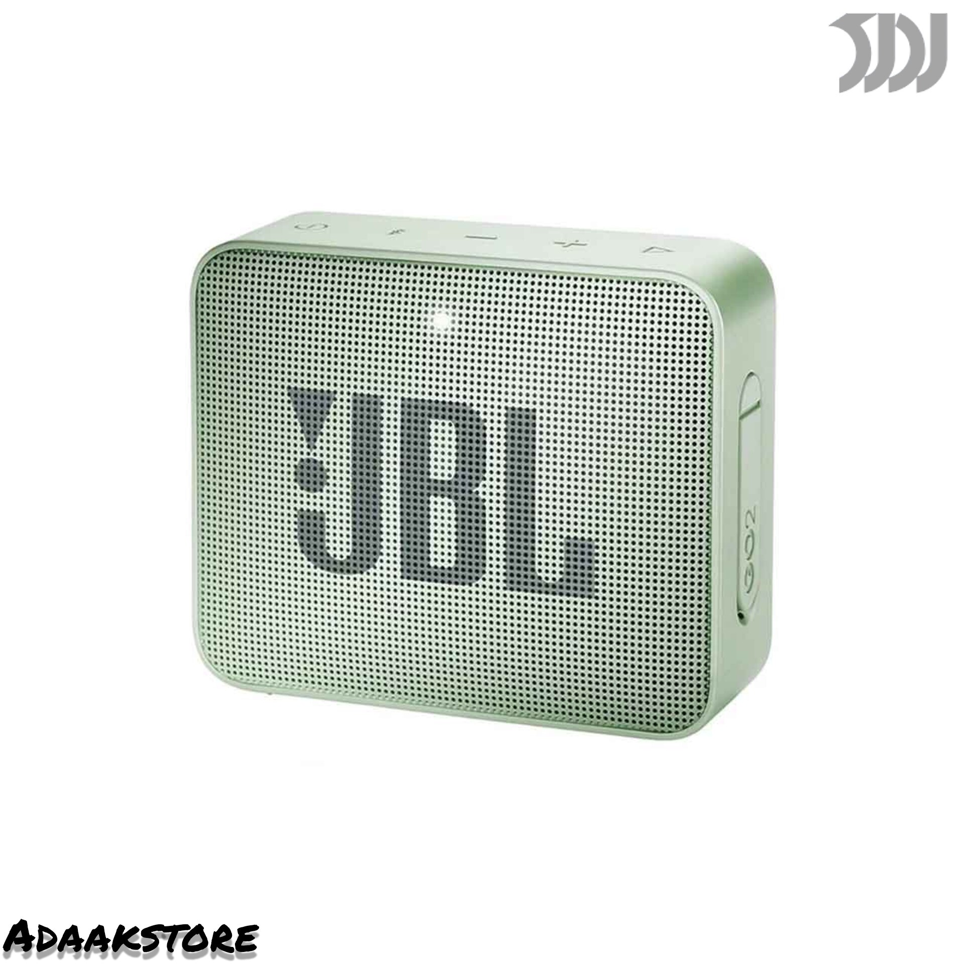 اسپیکر بلوتوثی ضد آب JBL مدل GO2 نسخه اورجینال- سبز روشن
