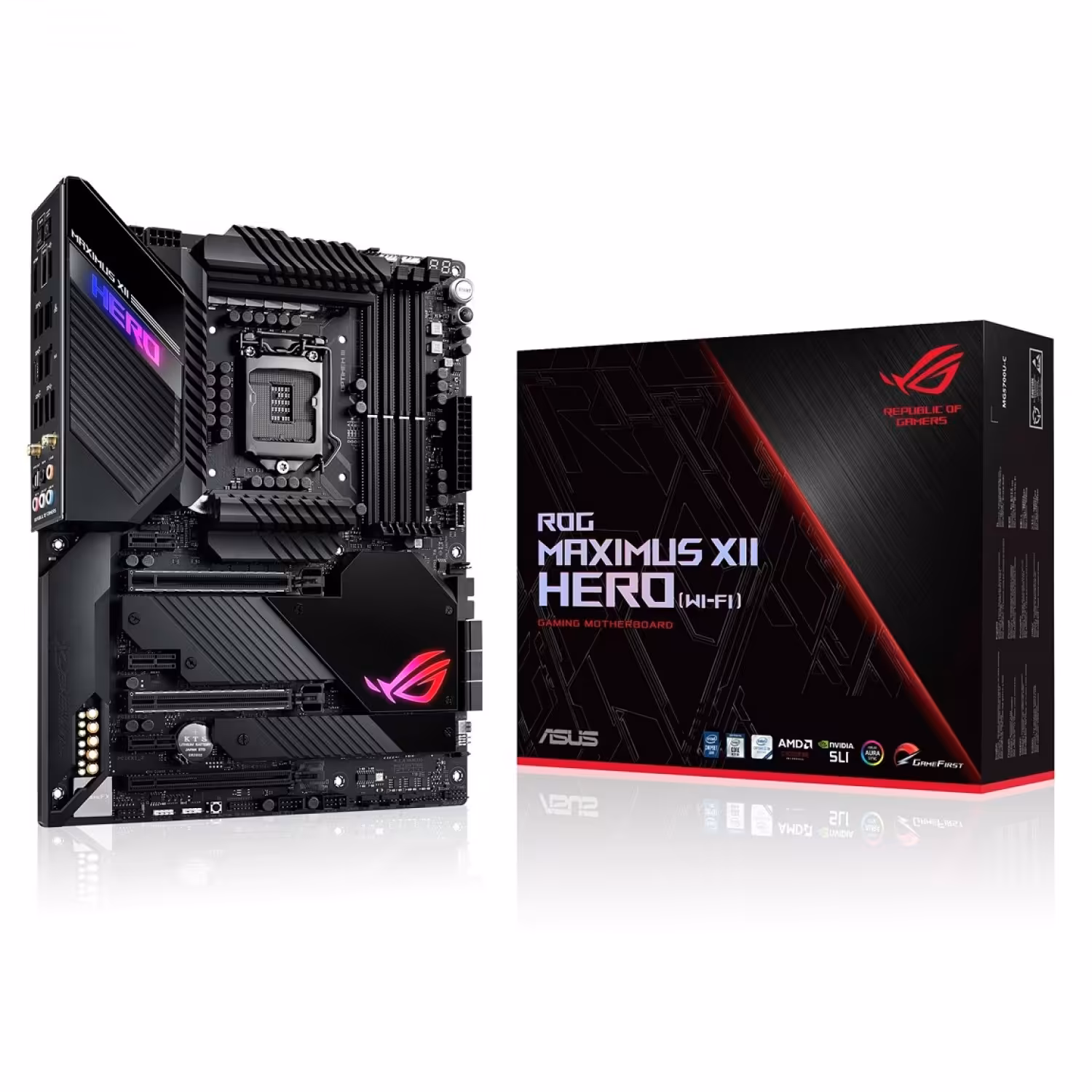 مادربرد ایسوس ROG MAXIMUS XII HERO (WI-FI) Z490 LGA 1200 Motherboard
