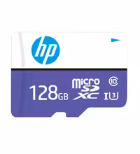 کارت حافظه 128 گیگابایت اچ پی microSDHC کلاس 10 با سرعت 100 مگابایت در ثانیه