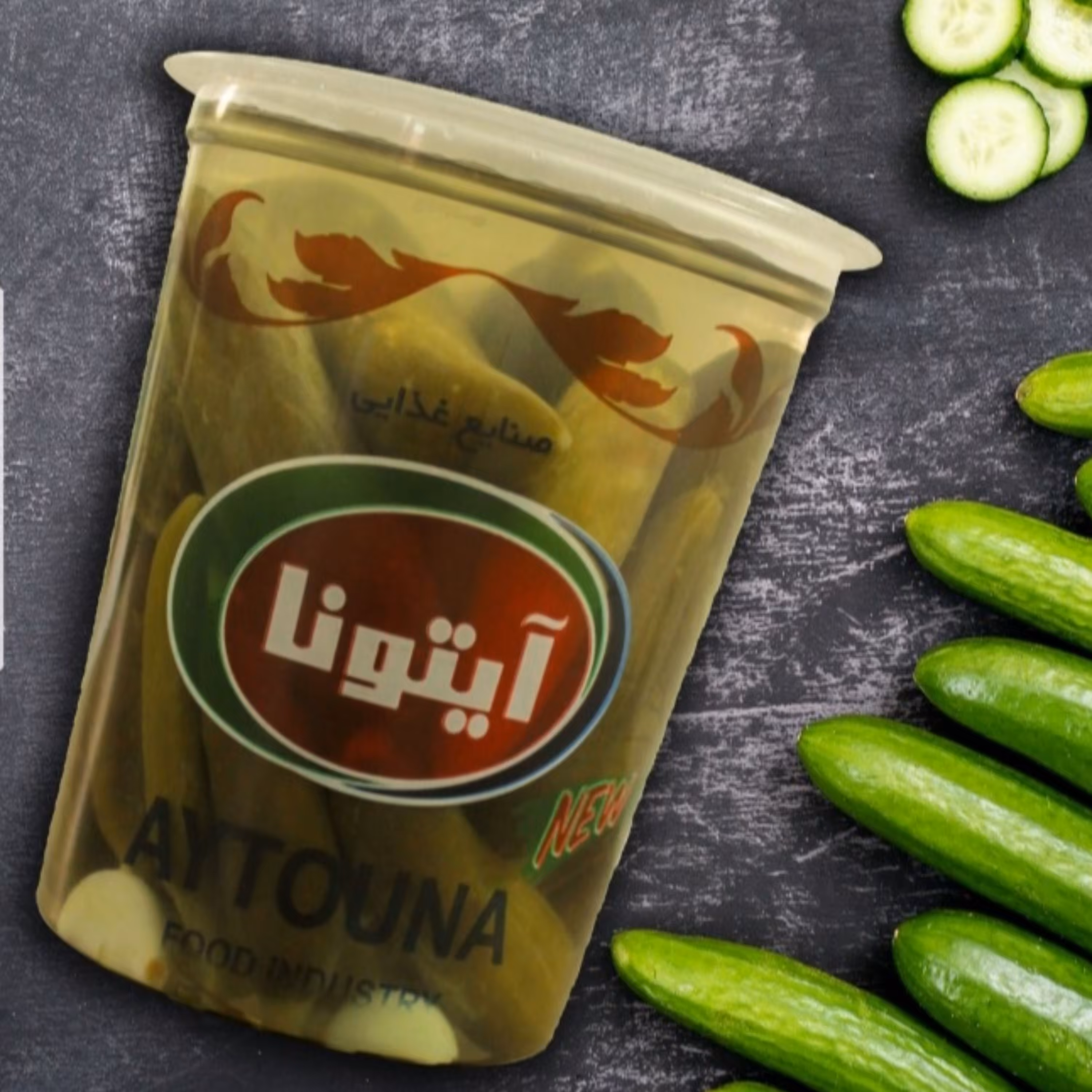 خیارشور سوپرویژه لیوانی 500 گرم