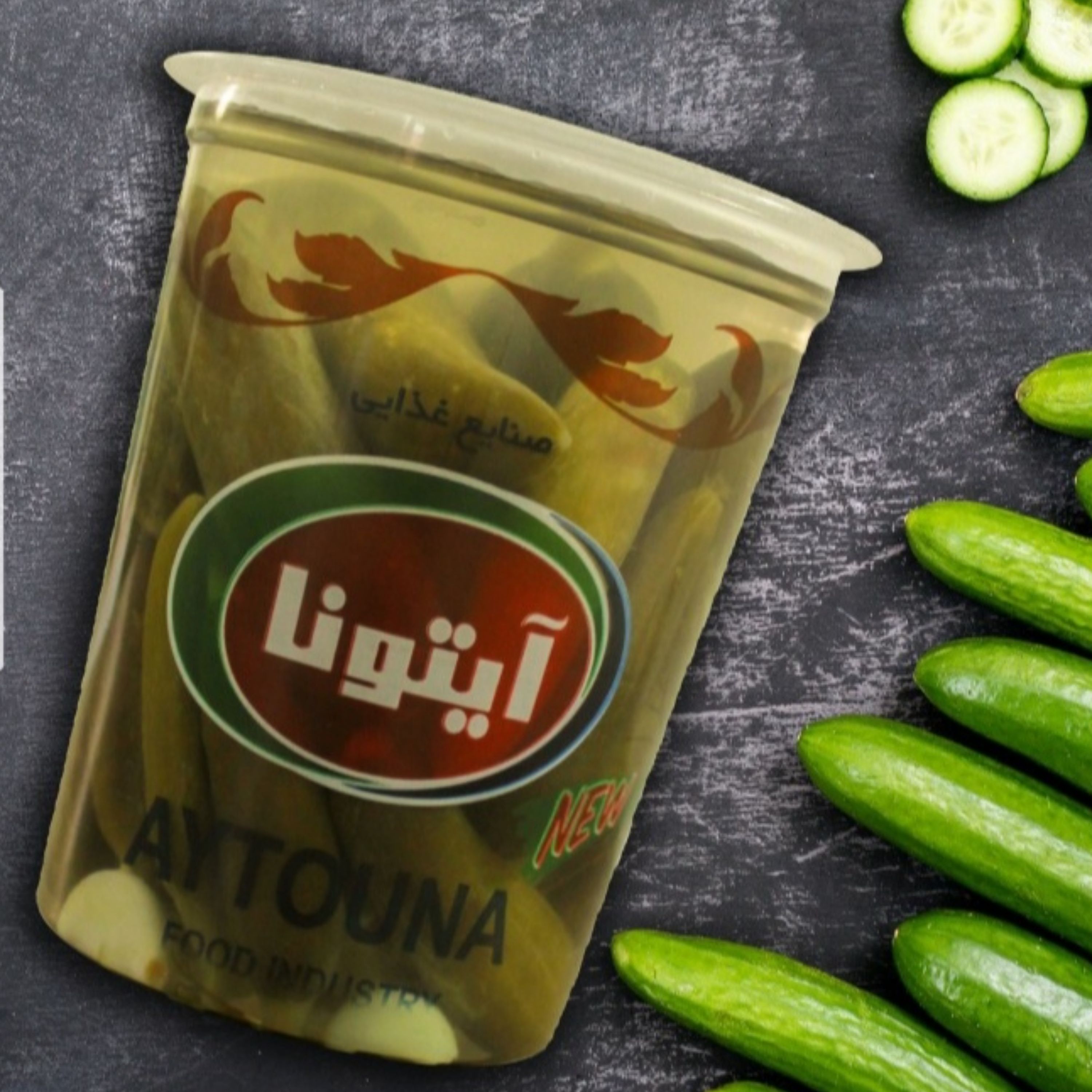 خیارشور سوپرویژه لیوانی 500 گرم