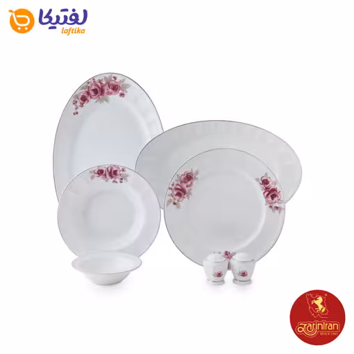 سرویس رز گاردن چینی زرین نئوکلاسیک 6 نفره 29 پارچه