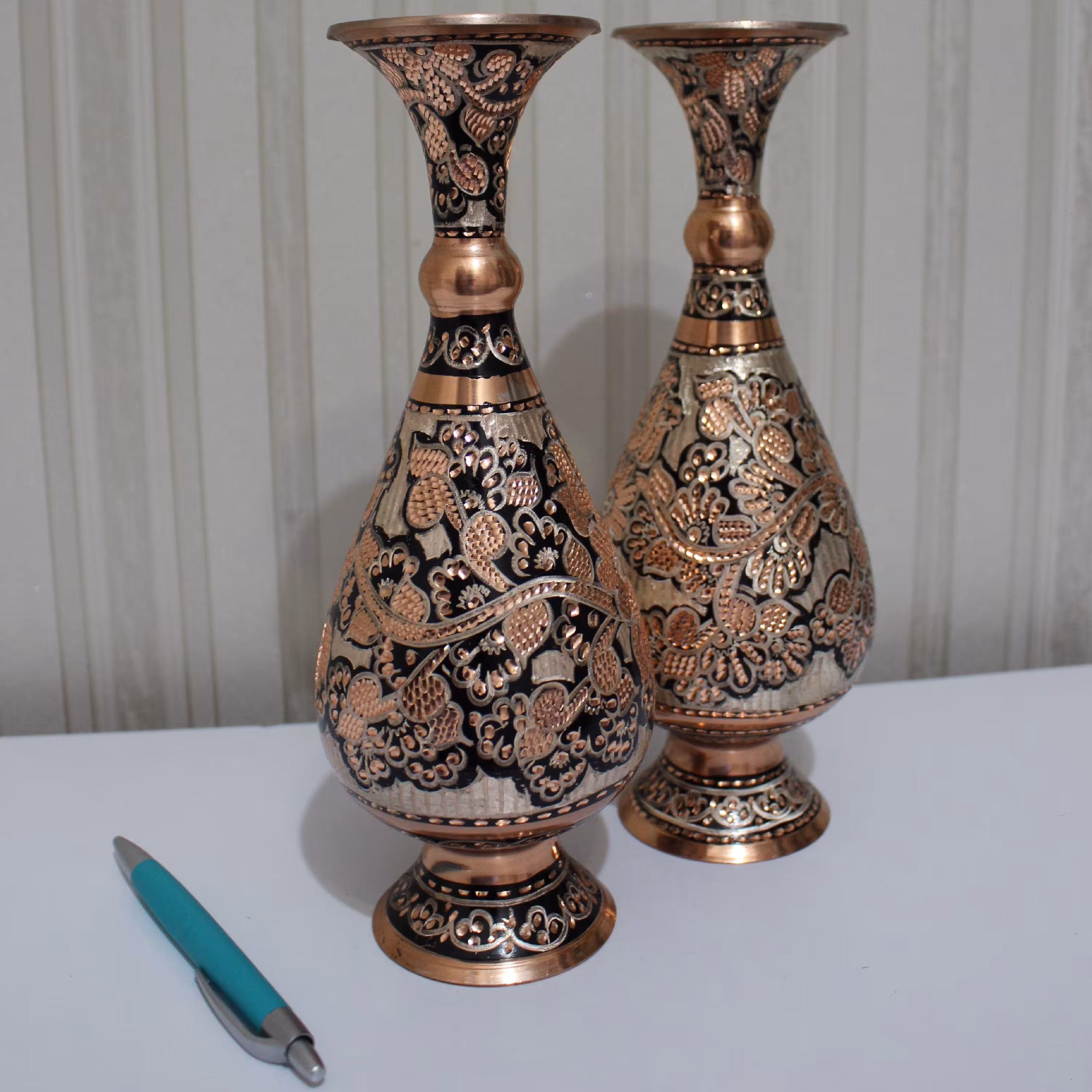 گلدان مسی