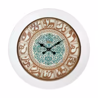 ساعت دیواری چوبی مدل کیتا رویال کد CKS 614-W60 - (قطر 60 cm)