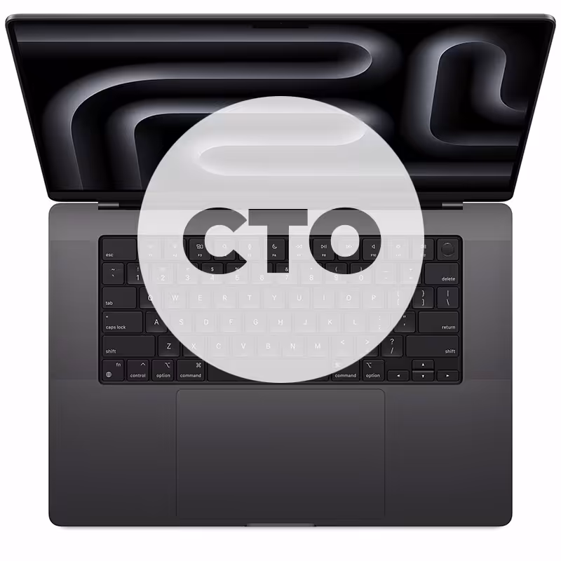 مک بوک پرو 16 اینچ M3 Pro کاستوم پردازنده 12core - 18core حافظه رم 36 گیگابایت ظرفیت 2 ترابایت SSD مشکی Z1AF0019Z - Hiapple.ir