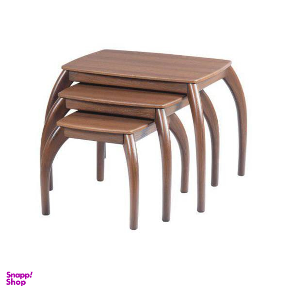 میز عسلی سهیل کد 0059GRT مجموعه سه عددی