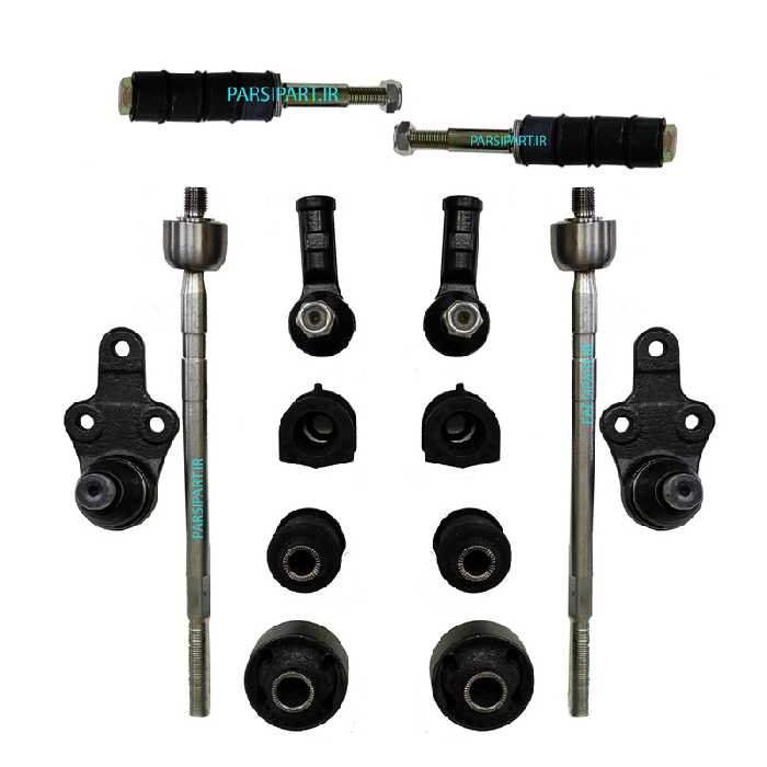 کیت کامل جلوبندی MVM 550 (22 قطعه با گارانتی 1ساله) | برند قطعات | پارسی پارت