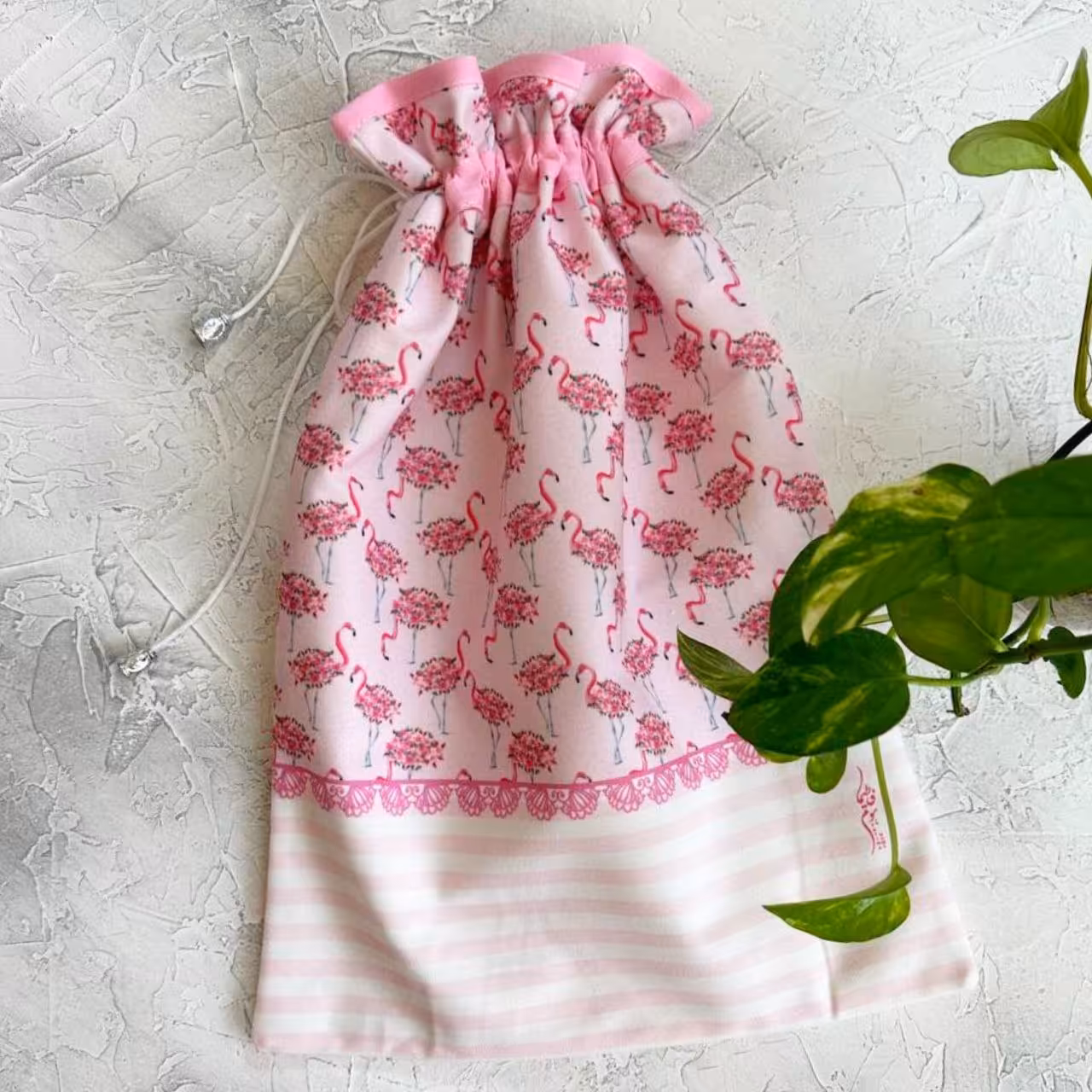 کیسه سبزی مخمل نسوز مدل لیانا طرح 45