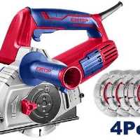شیار زن دو تیغ 1500 وات با 4 عدد تیغ یدکی ایمتاپ EMTOP مدل EMCR15001