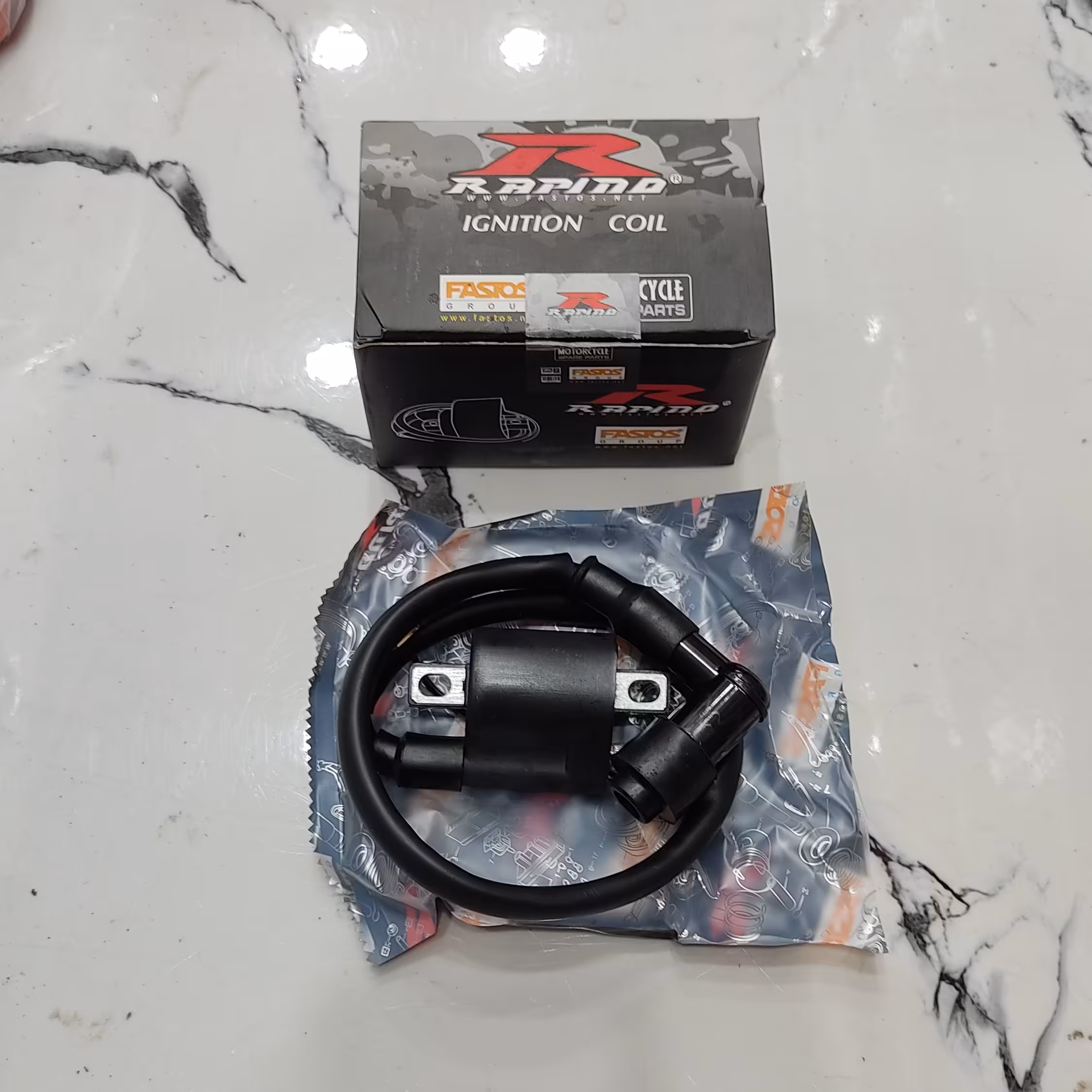 کویل زیر باک موتور هندا با سرشمع برند راپیدو 