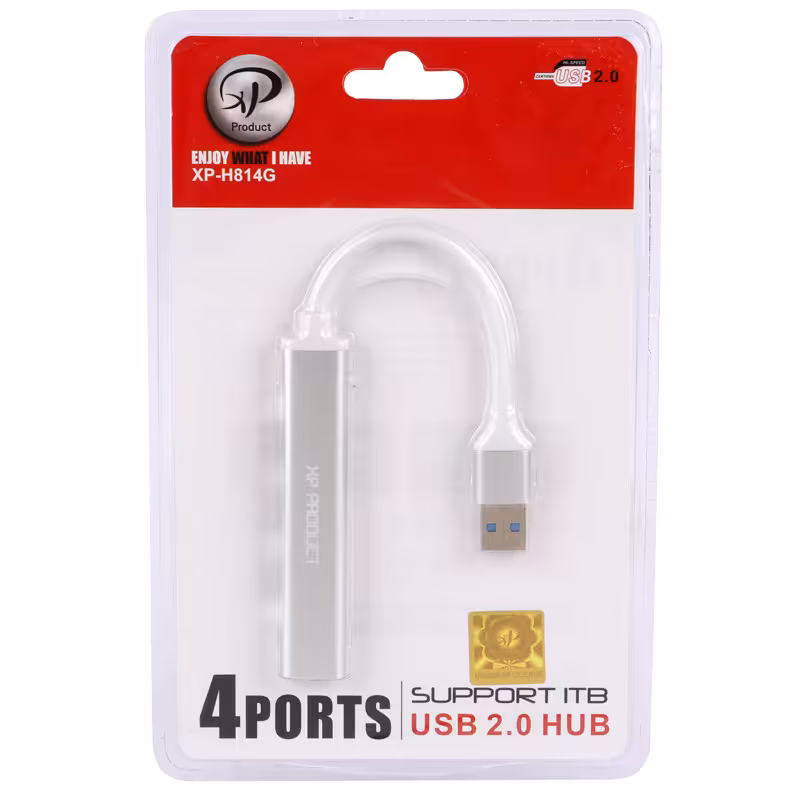هاب USB چهار پورت ایکس پی XP-H814