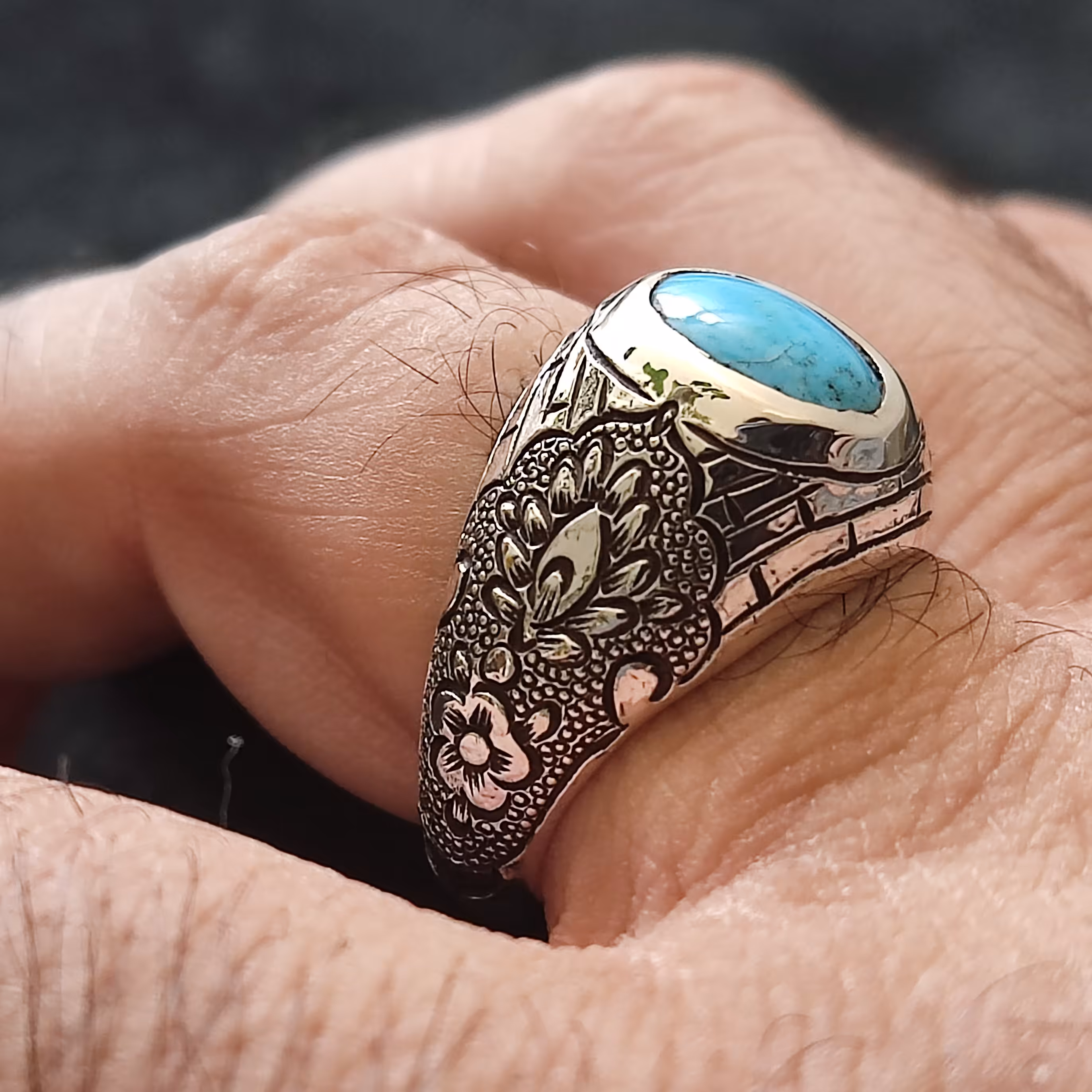 فیروزه نیشابوری طبیعی اصلی رکاب قلم