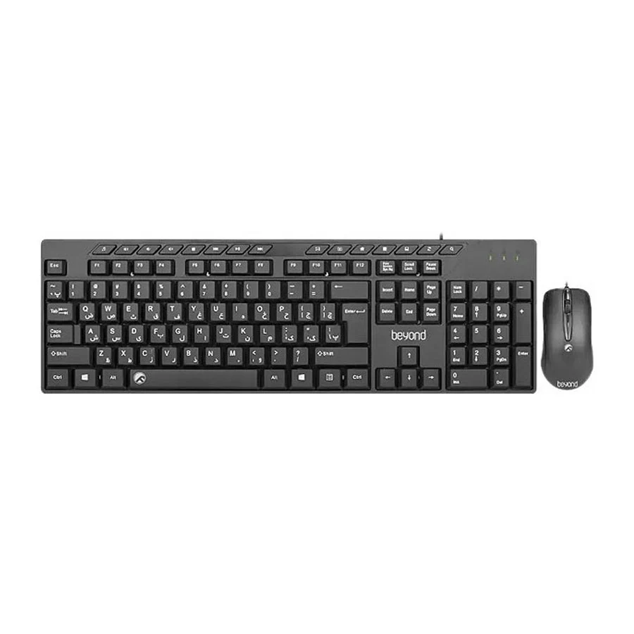 کیبورد و ماوس باسیم بیاند مدل BMK-4222