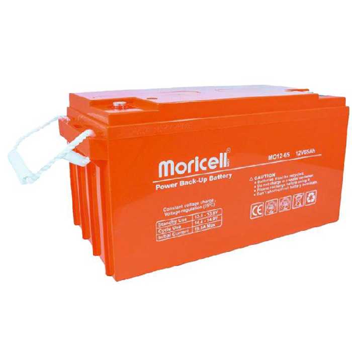 باتری ups یو پی اس 12ولت 65آمپر موریسل (moricell) مدل MO12-65