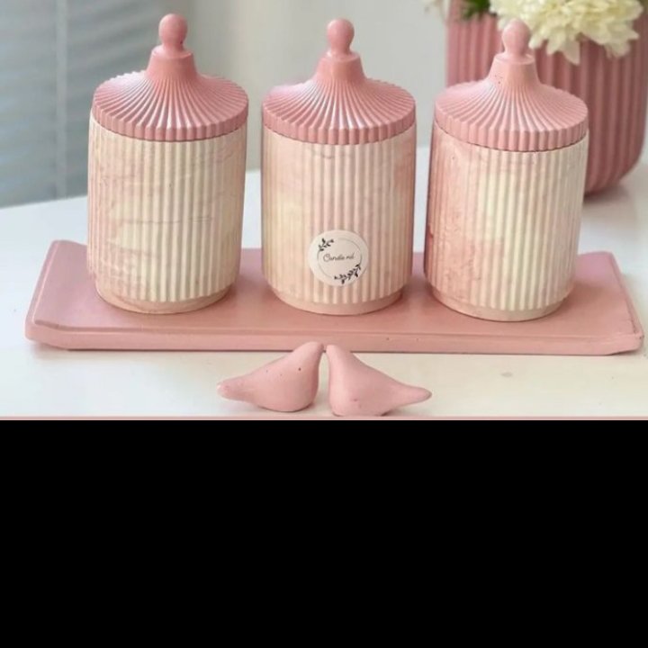 بانکه بتنی  شیار دار ست3عددی همراه با استند 