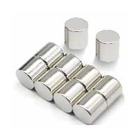 آهنربا نئودیمیوم 10x10mm میلیمتر سوپر مگنت استوانه بسته 10 عددی-یک سانتی مگامگنت