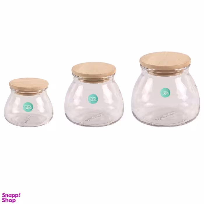 بانکه میس گلس مدل مارمالاد کد 721 مجموعه 3 عددی