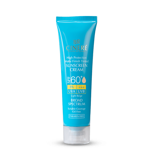 کرم ضد آفتاب رنگی SPF60 سینره