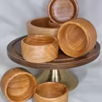 آجیل خوری چوبی