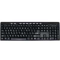 کیبورد با سیم میکرولب مدل kb-6105