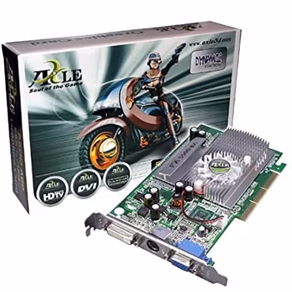 کارت گرافیک 256 مگابایت 128 بیت AXLE nVidia GeForce FX 5500 AGP