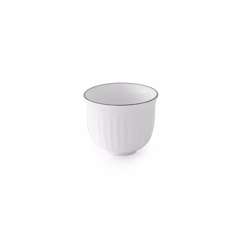 فنجان اسپرسو چینی زرین طرح سمن (6 پارچه)