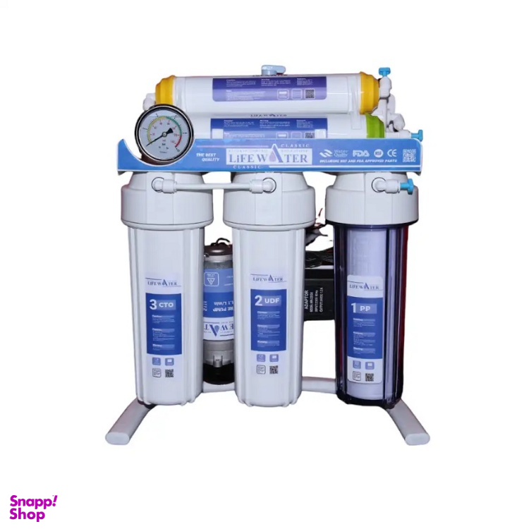 دستگاه تصفیه آب 6 مرحله ای لایف واتر مدل کلاسیک