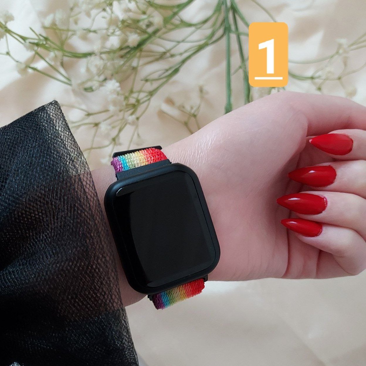 ساعت بند  برزنتی طرح اپل