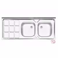 سینک ایلیا استیل مدل 233 روکار