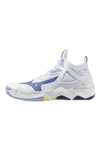 کفش والیبال چند رنگ مردانه WAVE 3 میانه سفید Mizuno