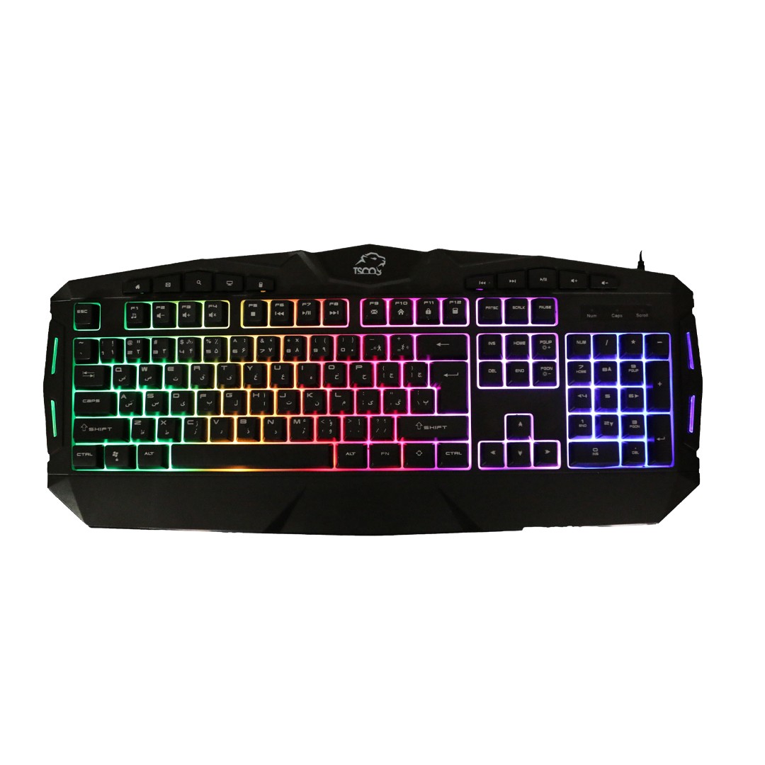 کیبورد مخصوص بازی تسکو مدل TK 8117 L
