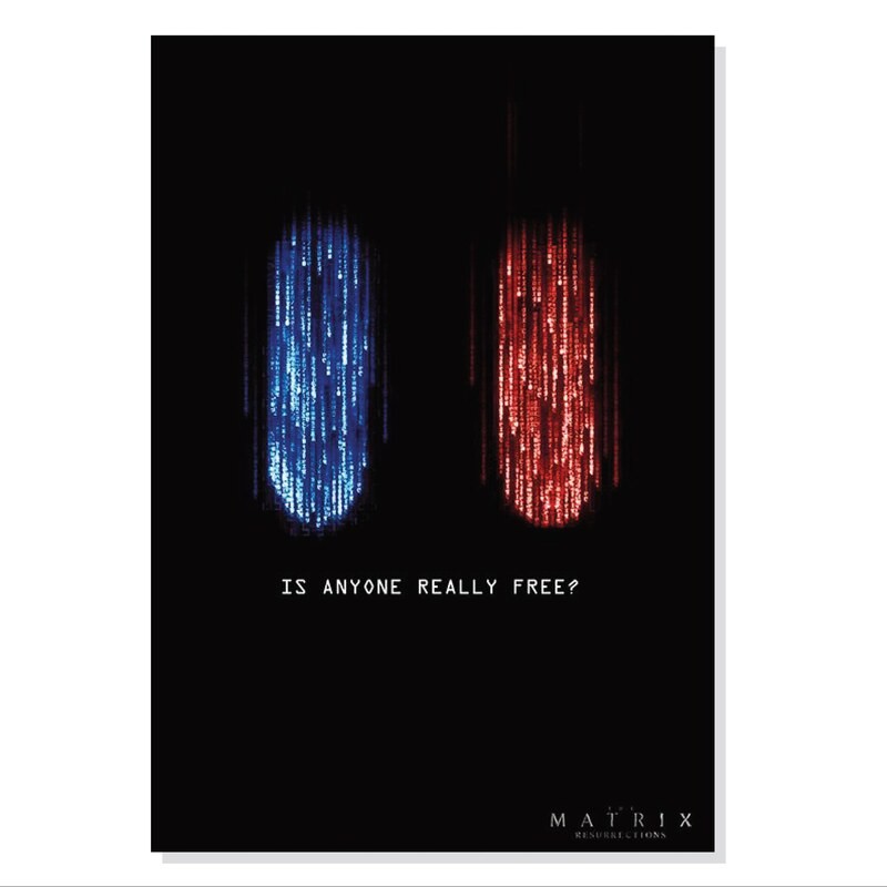 تابلو. شاسی طرح فیلم ماتریکس مدل M0175