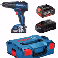 دریل شارژی چکشی بوش مدل GSB 18 V-50 باتری 5 آمپر (موتور براشلس تسلای آمریکا)