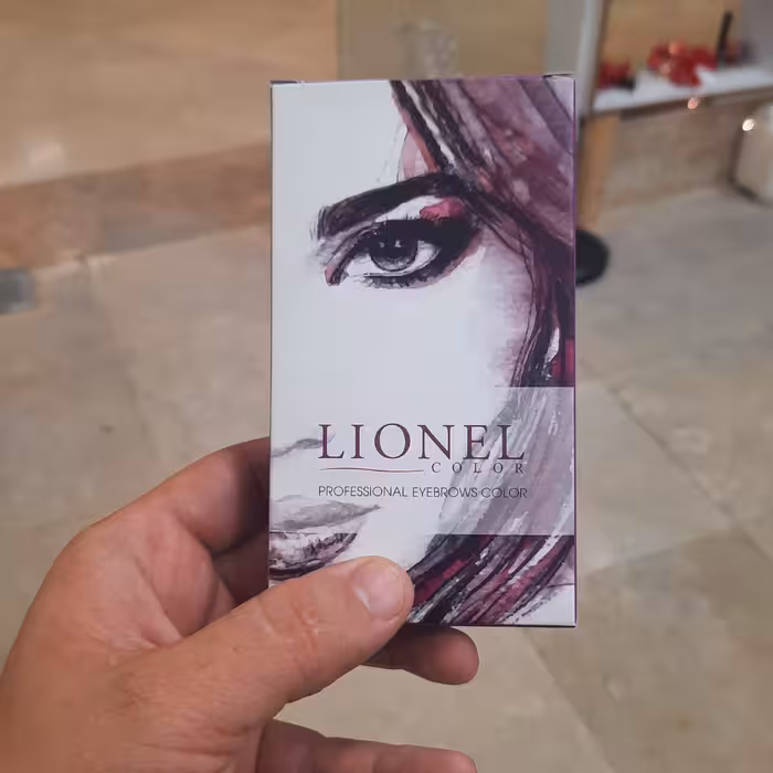 کیت رنگ ابرو لیونل lionel شماره DH6 کنفی تیره DARK HEMP