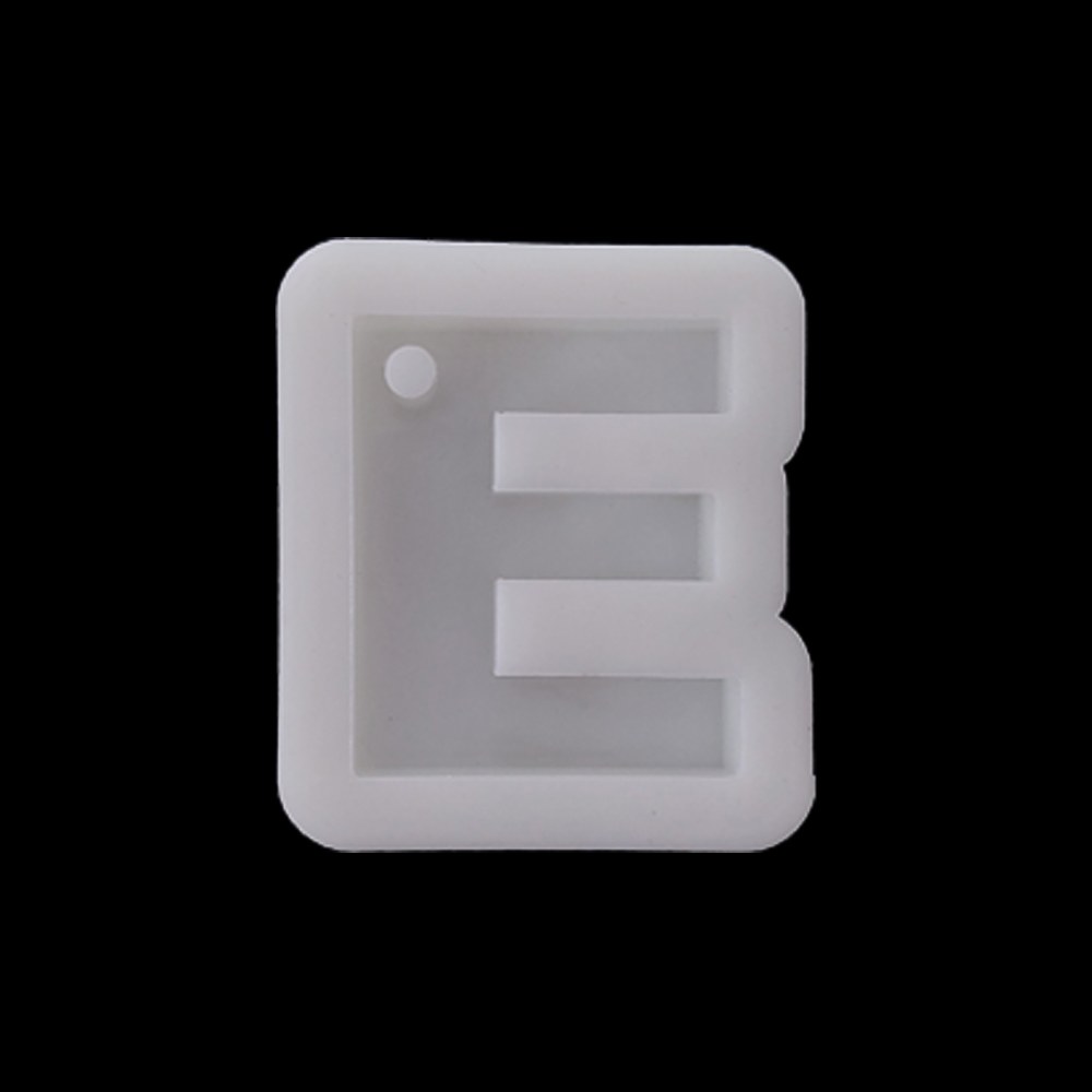 قالب سیلیکون حروف تکی پین دار چهارسانتی E