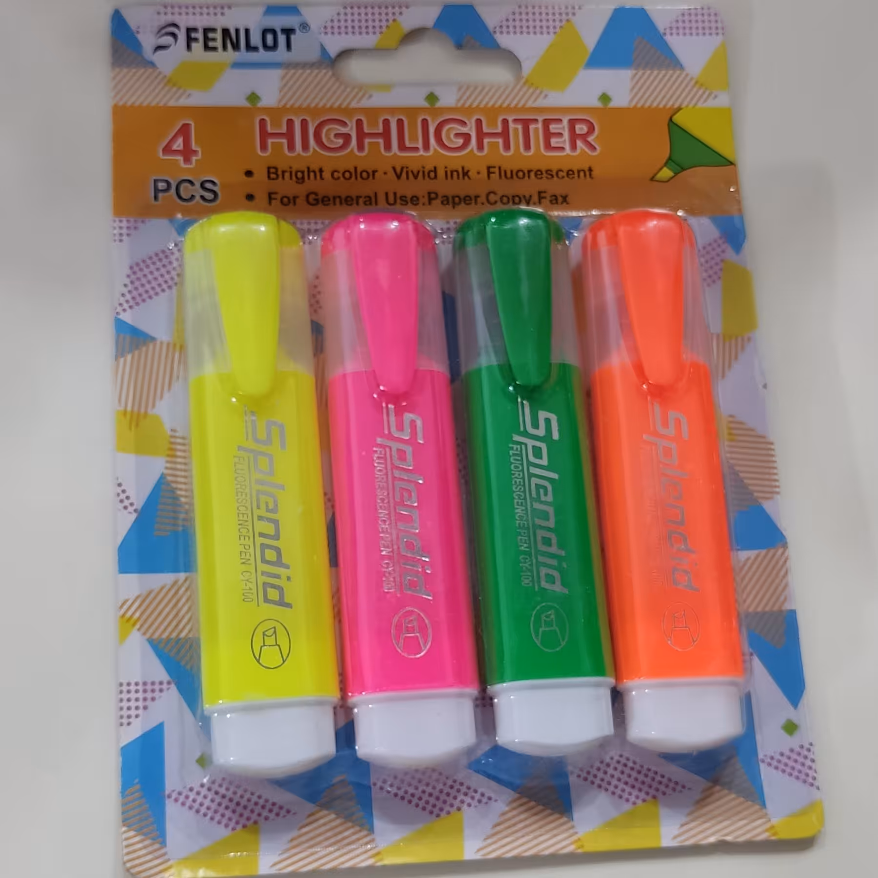 هایلایتر 4عددی(فروش تکی و عمده)