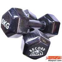 دمبل رکورد 6 کیلوگرم یک جفت