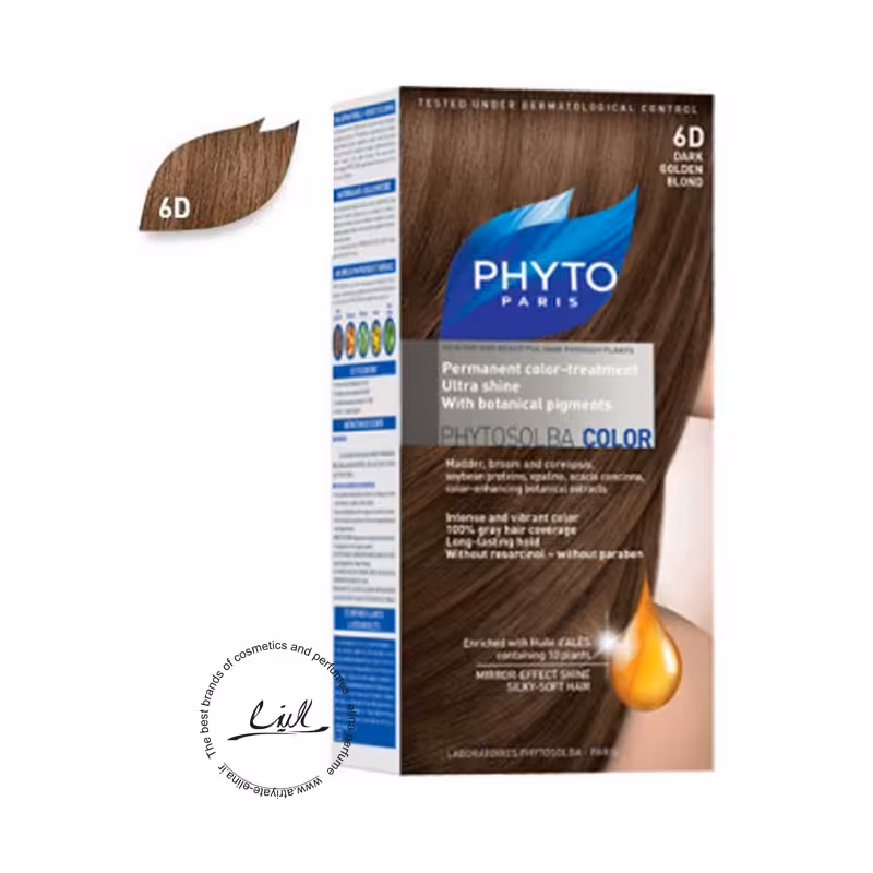 فیتو کیت رنگ مو مدل PHYTO COLOR شماره 6D