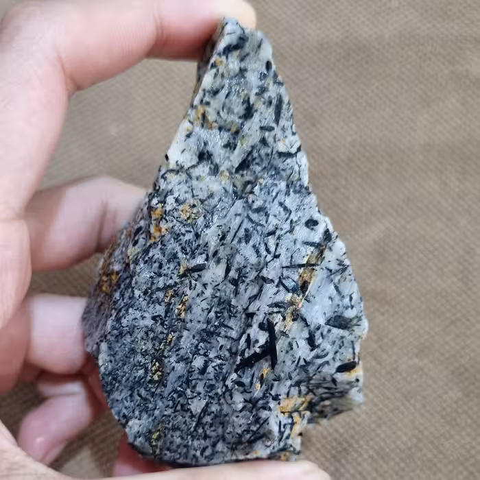 سنگ تورمالین دار کد13